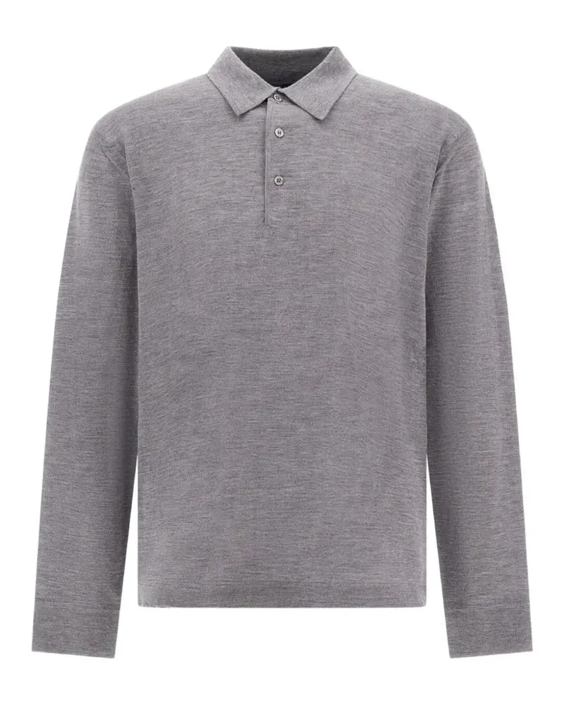 Herno Poloshirt aus Kaschmir - Grau Grau