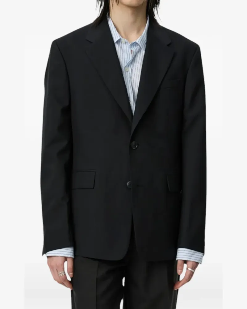 Mfpen Einreihiger Blazer - Schwarz Schwarz