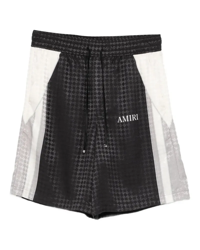Amiri Ma Quad drawstring patterned shorts - Schwarz Schwarz