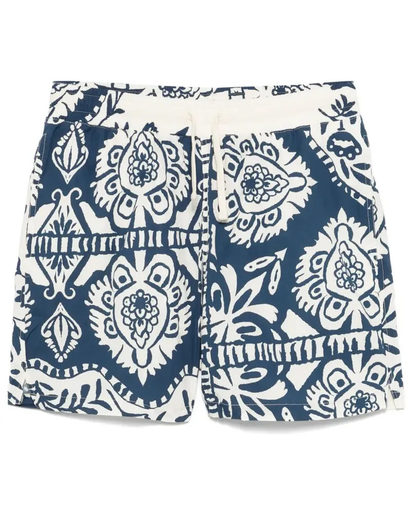 Universal Works Action Shorts - Blau Blau