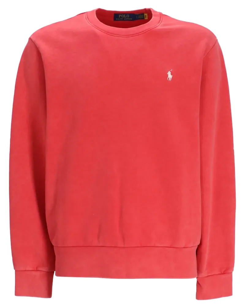Ralph Lauren Sweatshirt mit Polo Pony-Stickerei - Rot Rot