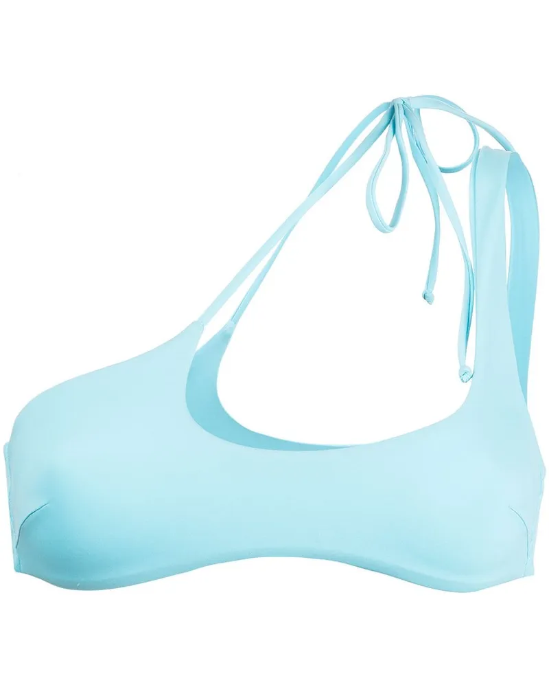 Sian Swimwear Asymmetrisches Elissa Bikinioberteil - Blau Blau