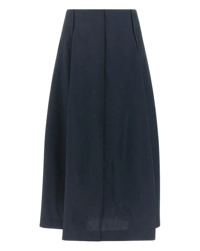 Theory Parachute Faltenrock - Blau Blau
