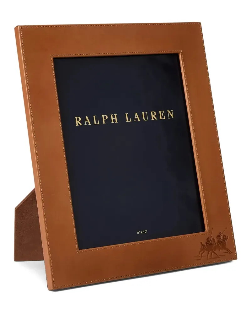 Ralph Lauren Home Garrett logo-detail picture frame (33.7cm x 28.6cm) - Braun Braun