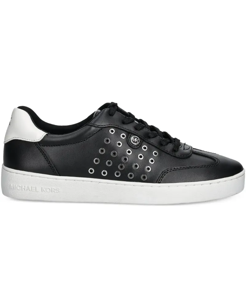 Michael Kors Sneakers aus Leder - Schwarz Schwarz