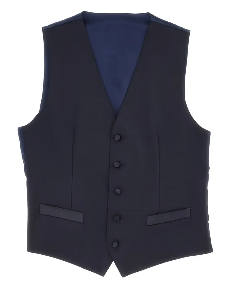 Dolce & Gabbana Weste mit V-Ausschnitt - Blau Blau