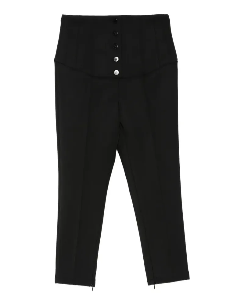 Jacquemus Arlesien Cropped-Hose - Schwarz Schwarz