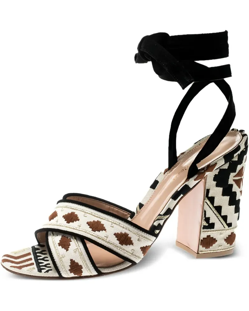 Gianvito Rossi Pre-owned Cheyenne Sandalen 105mm - Nude Nude