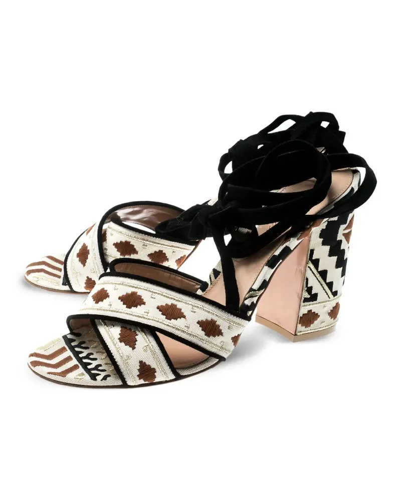 Gianvito Rossi Pre-owned Cheyenne Sandalen 105mm - Nude Nude