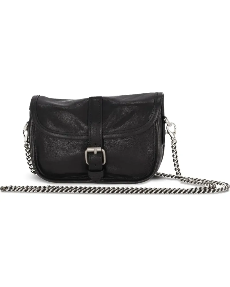 Ann Demeulemeester Kleine Estu Satchel-Tasche - Schwarz Schwarz