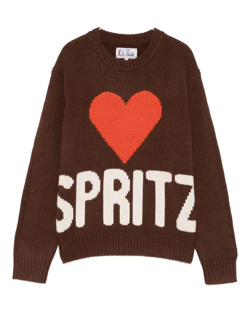 MC2 Saint Barth round-neck sweater - Braun Braun