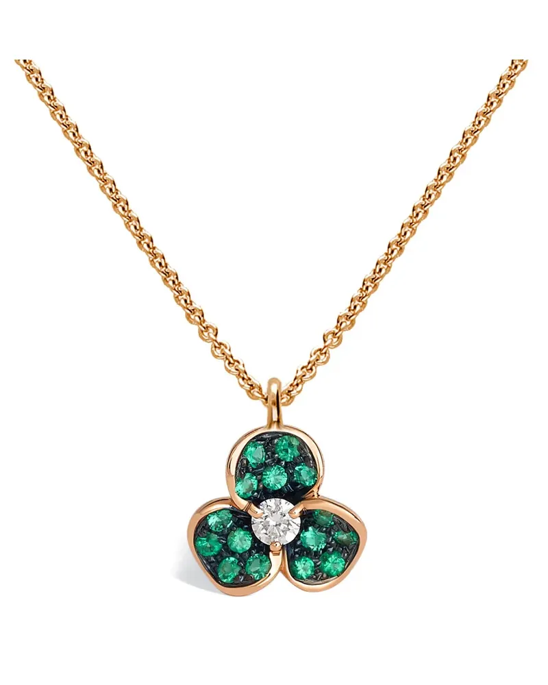 LEO PIZZO Halskette mit Bonbon-Anhänger - Rosa Rosa