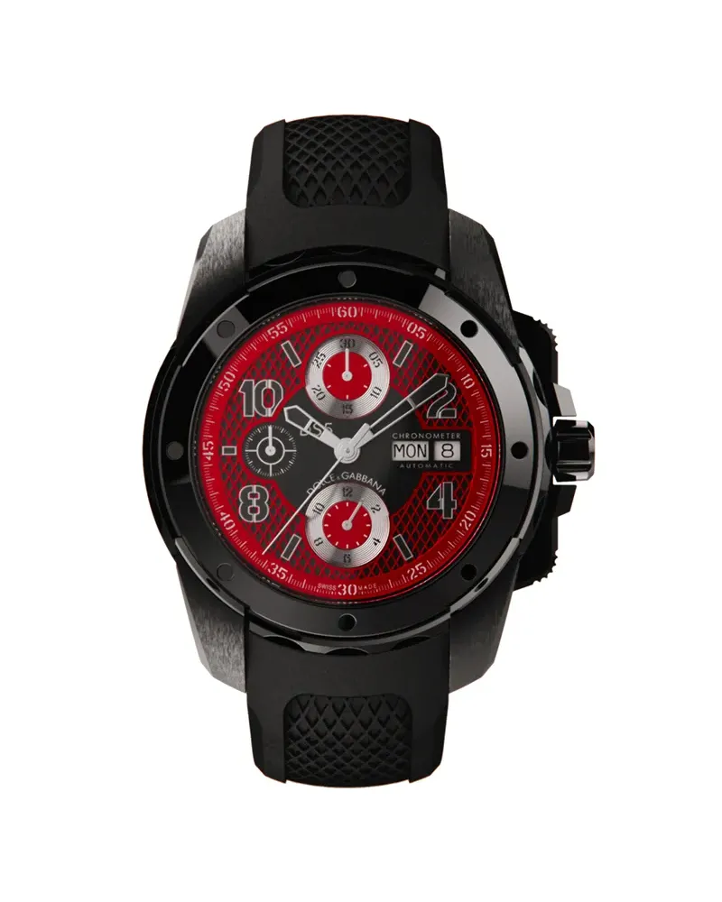 Dolce & Gabbana DS5' Armbanduhr, 44mm - Rot Rot