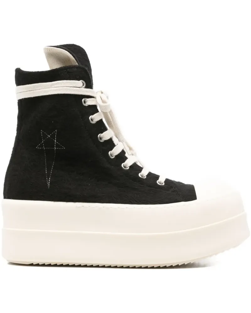 DRKSHDW by Rick Owens Mega Bumper Sneakers mit Sternstickerei - Schwarz Schwarz