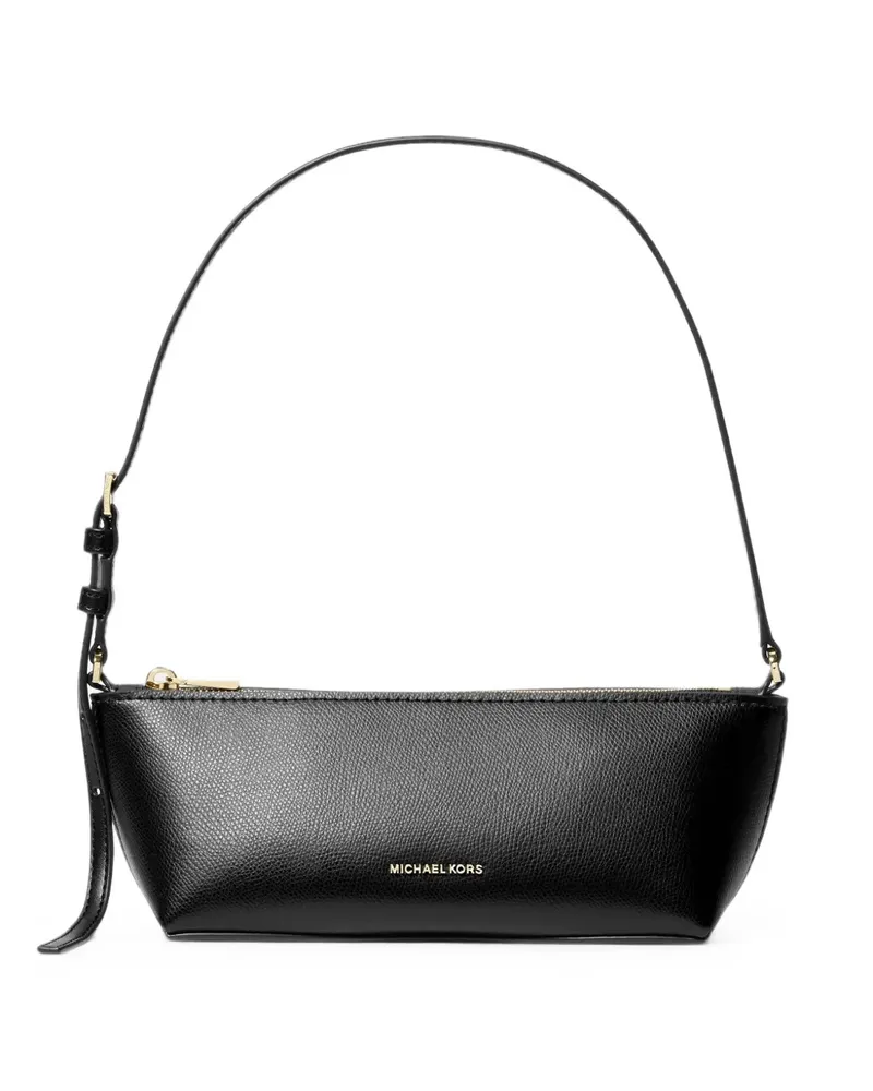Michael Kors Kleine Laila Tasche mit ikonischem Logo - Schwarz Schwarz