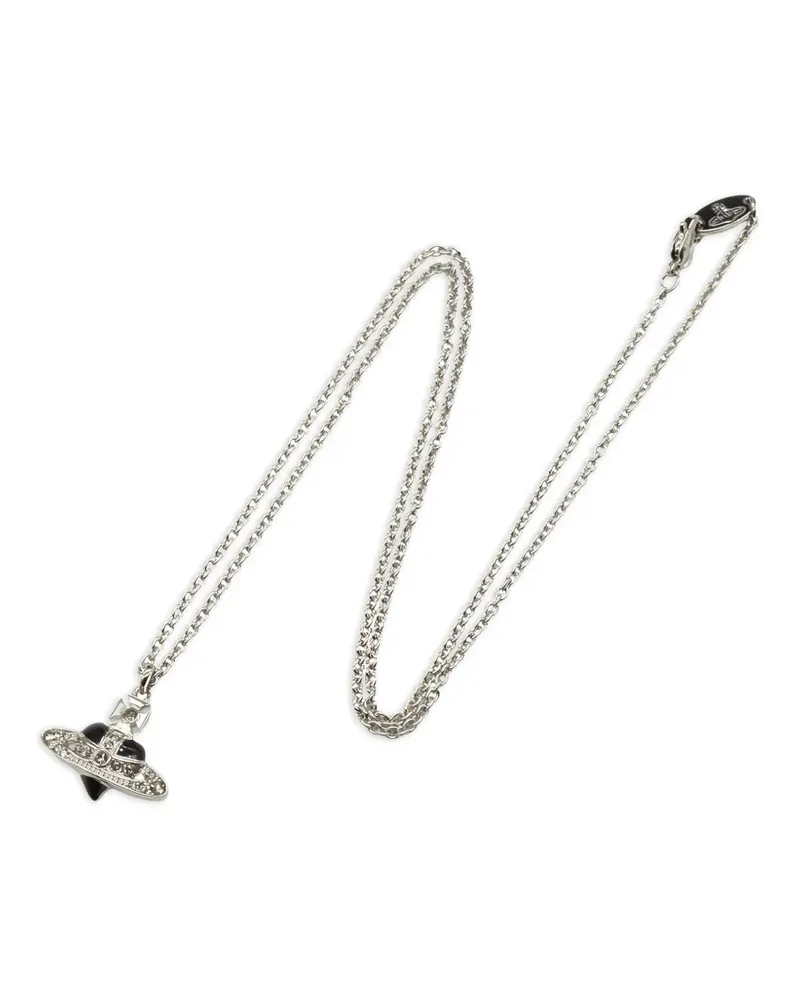 Vivienne Westwood 2020s Halskette mit Orb-Anhänger - Silber Silber