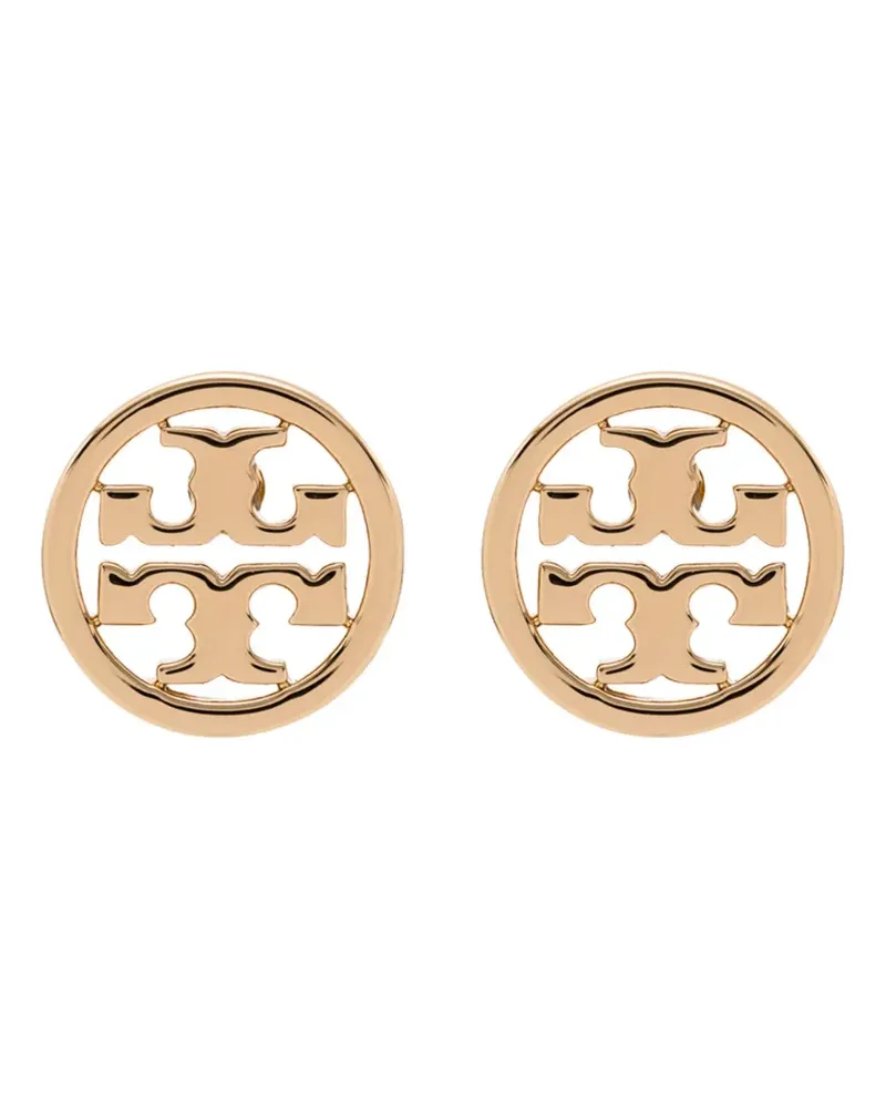 Tory Burch Ohrstecker mit Logo - Gold Gold