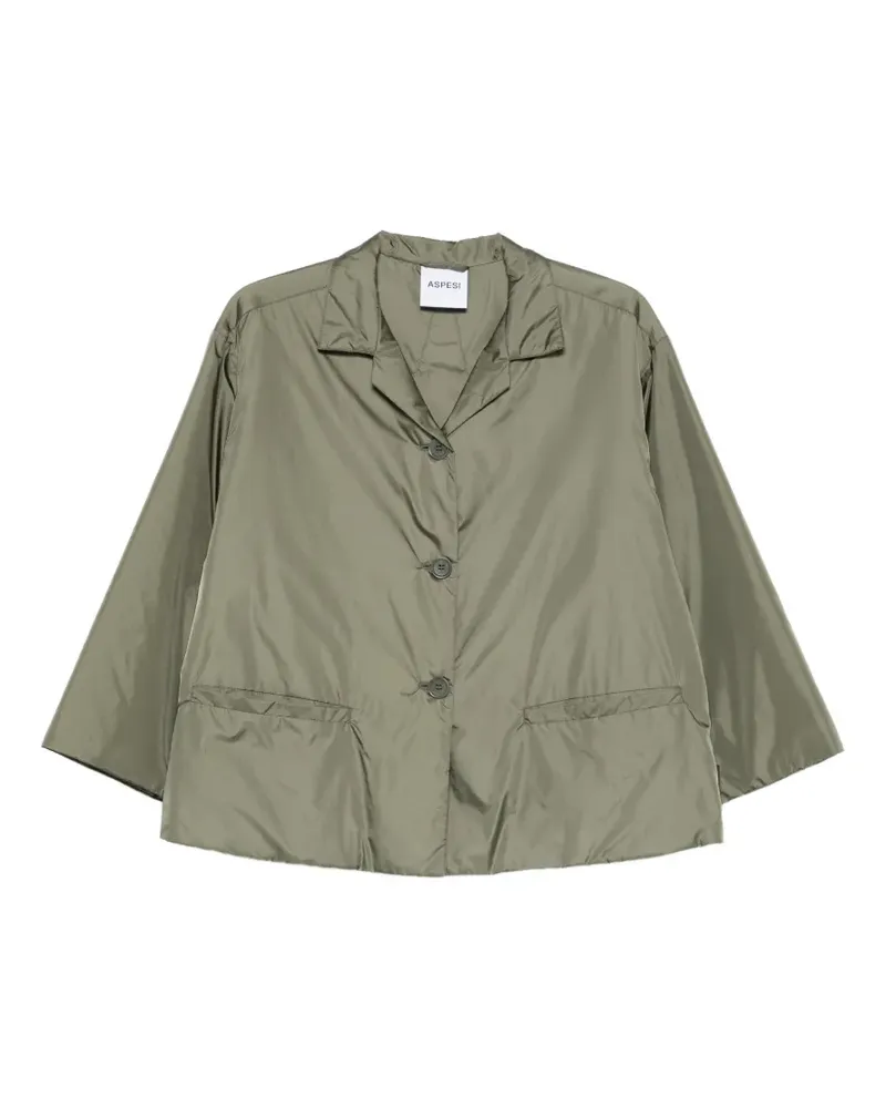 ASPESI Jacke mit Vordertasche - Grün Grün
