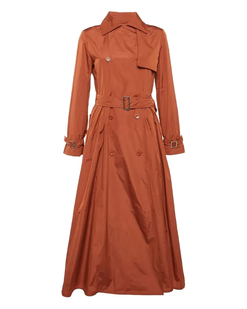 Max Mara Trenchcoat mit Gürtel - Orange Orange