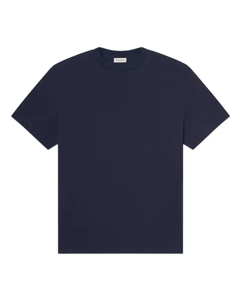 Frame Denim T-Shirt mit Rundhalsausschnitt - Blau Blau