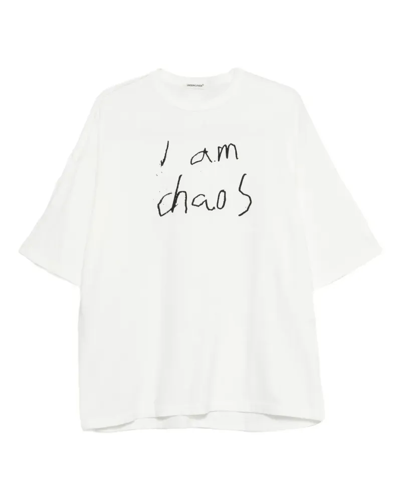 Undercover T-Shirt mit rundem Ausschnitt - Weiß Weiß