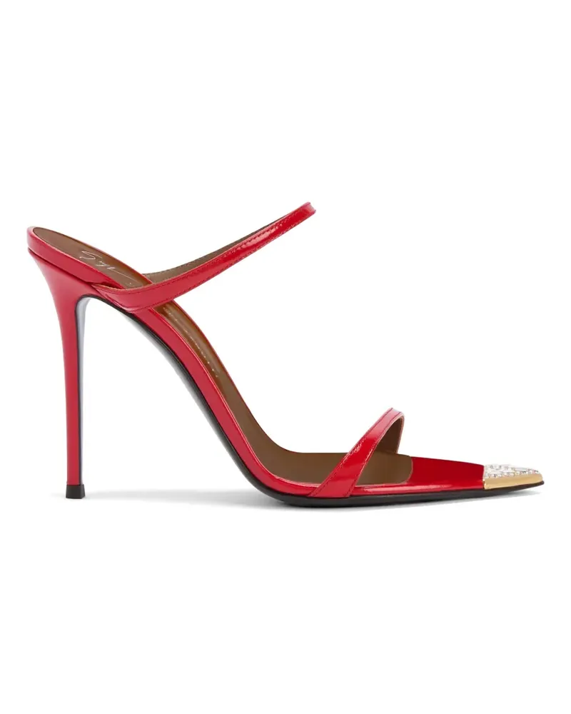 Giuseppe Zanotti Intriigo Jewelry metal-detail sandals - Rot Rot