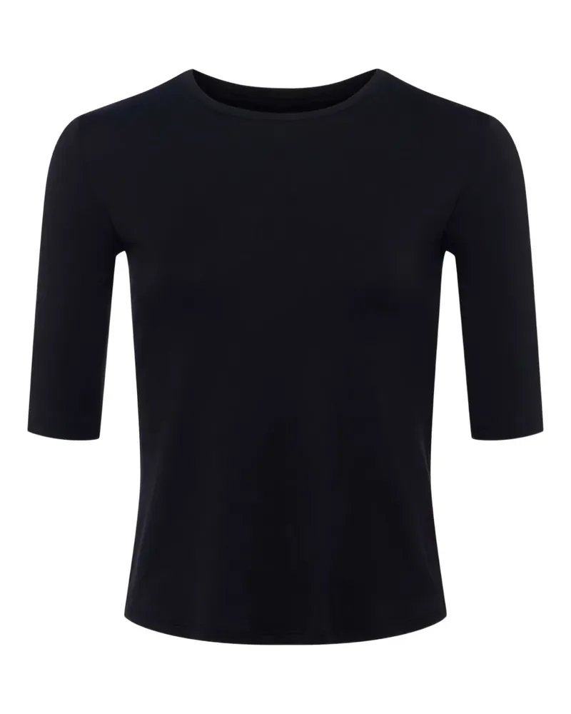 L'Agence Saundra T-Shirt - Schwarz Schwarz