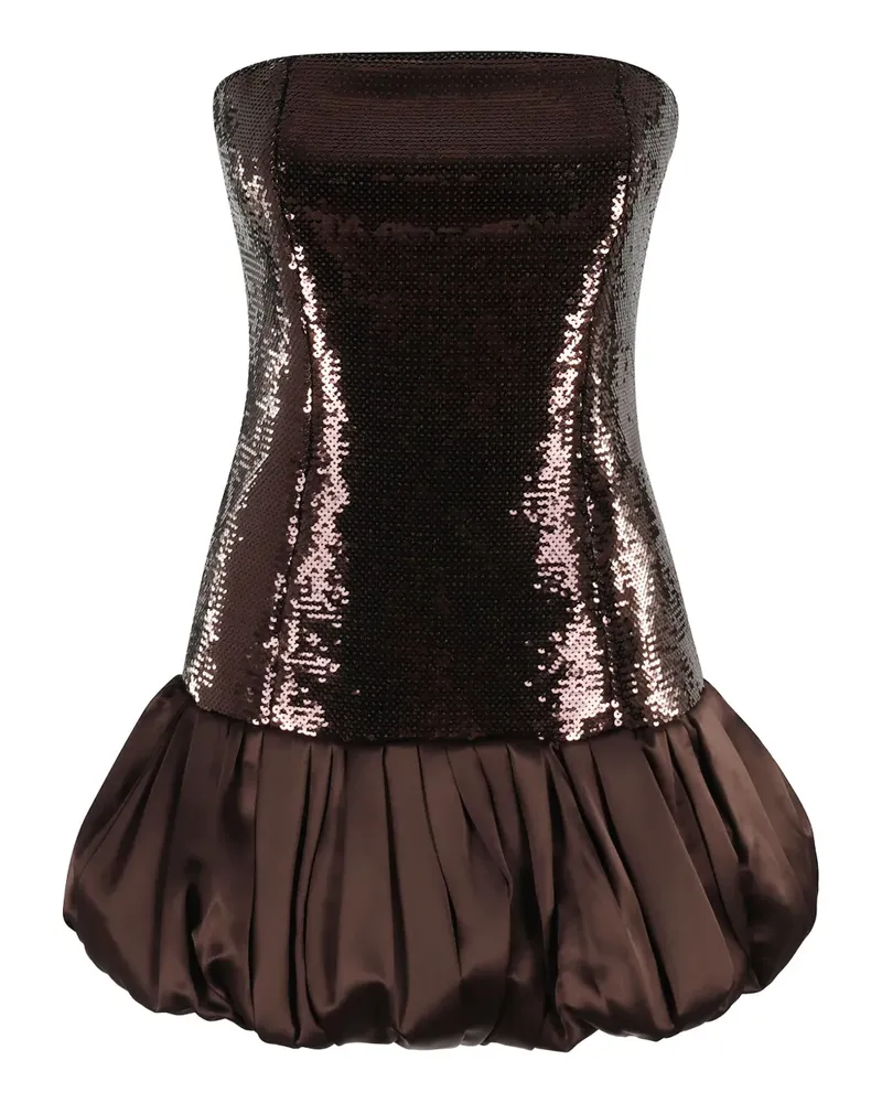Retrofête sequin-embellished bubble dress - Braun Braun