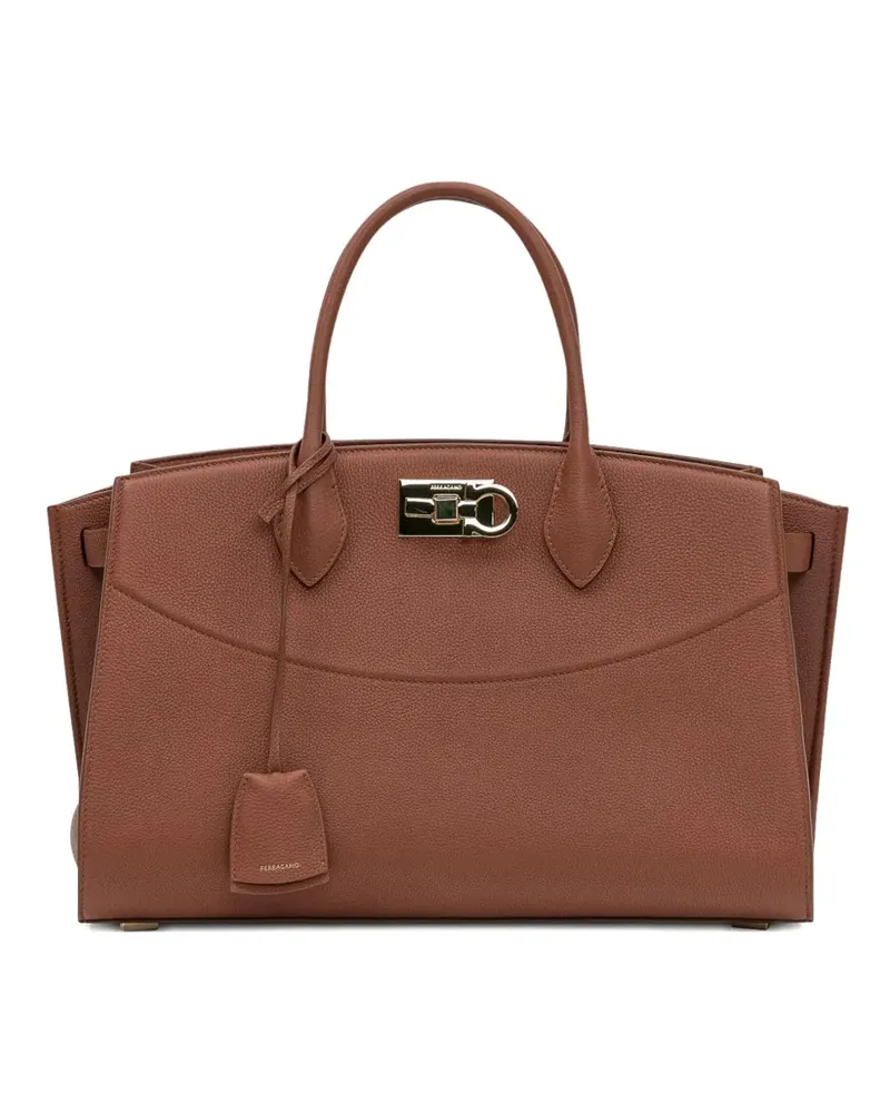 Ferragamo Studio Tote Bag - Braun Braun