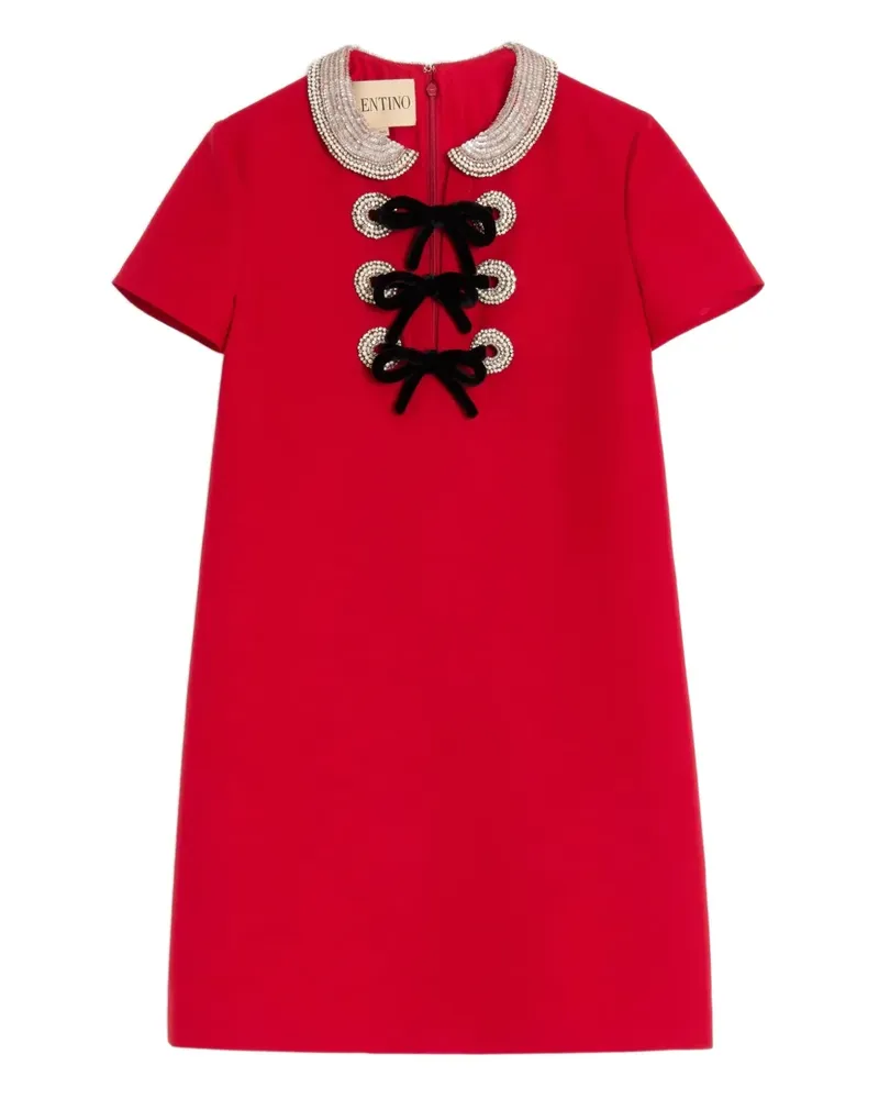 Valentino Garavani Verziertes Minikleid - Rot Rot