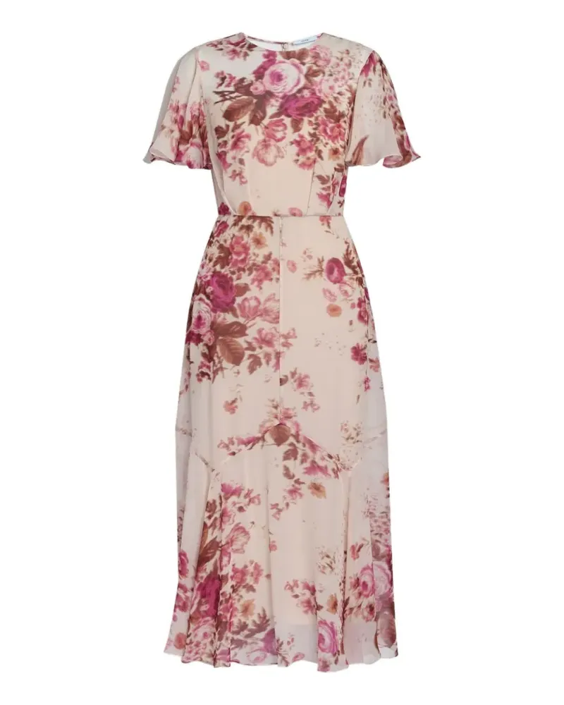 Erdem Kleid mit Muster - Nude Nude