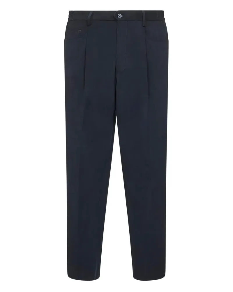 D4.0 Hose mit elastischem Bund - Blau Blau