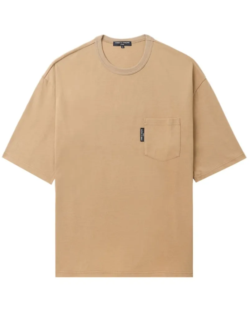 Comme des Garçons T-Shirt mit kurzen Ärmeln Nude