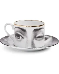 Fornasetti L'antipatico Teetasse Weiß