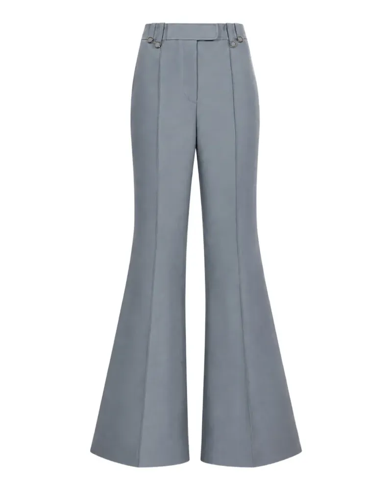 Zimmermann button-detail flared trousers - Grau Grau