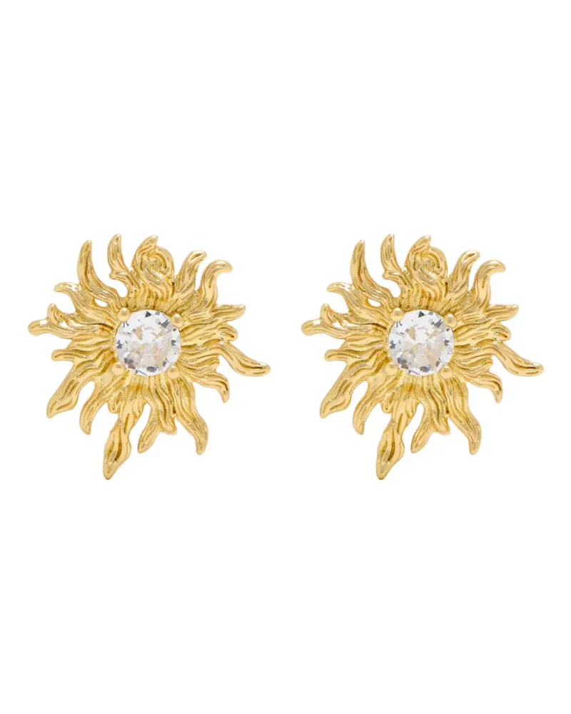 Oceanus Sunburst stud earrings - Gold Gold