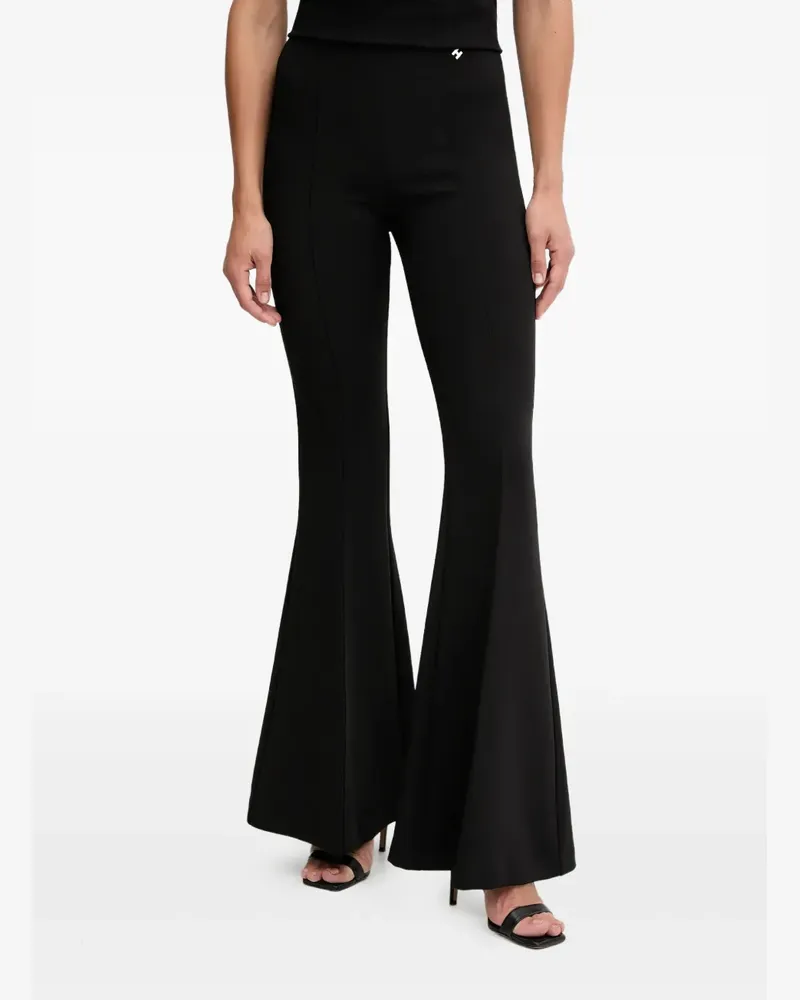 Silvian Heach Hose mit Logo-Anhänger - Schwarz Schwarz