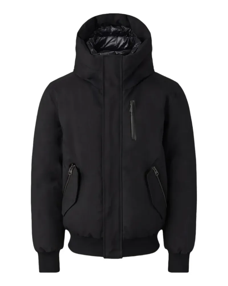 Mackage Dixon-NFR hooded jacket - Schwarz Schwarz