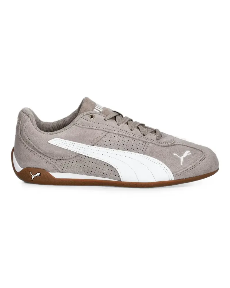 Puma Perforierte Sneakers - Grau Grau