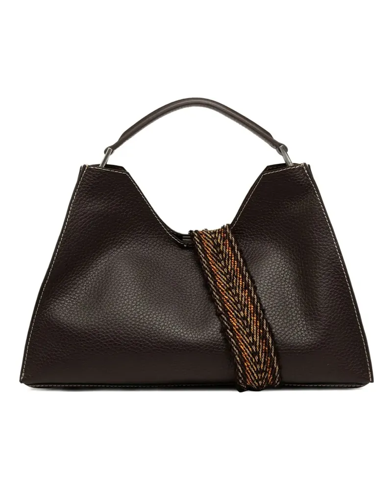 Gianni Chiarini Aurora Tote Bag mit Trapezform - Braun Braun