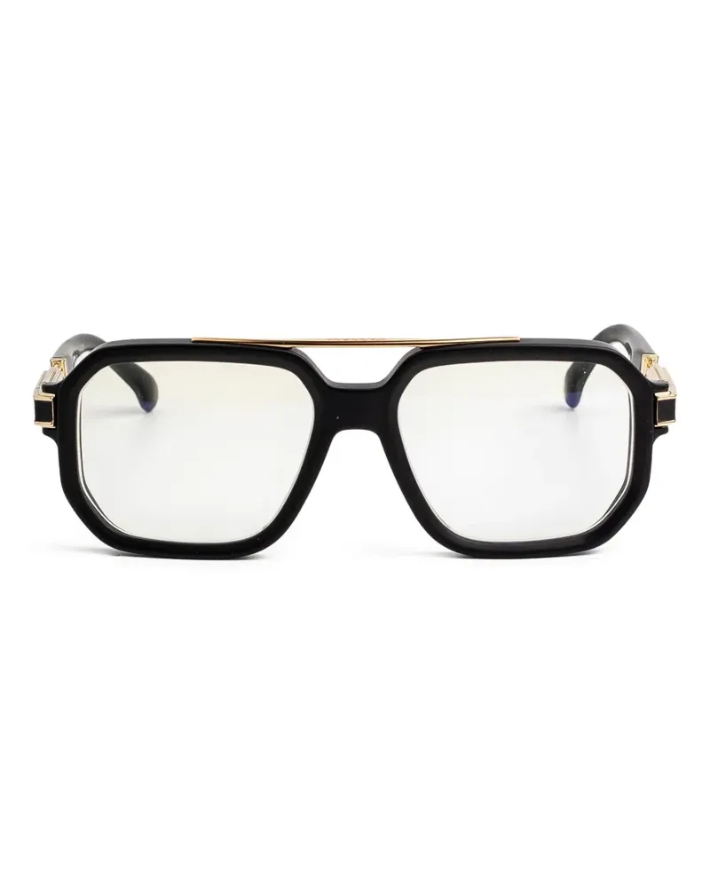 Carrera Titanio 01 geometric-frame glasses - Schwarz Schwarz