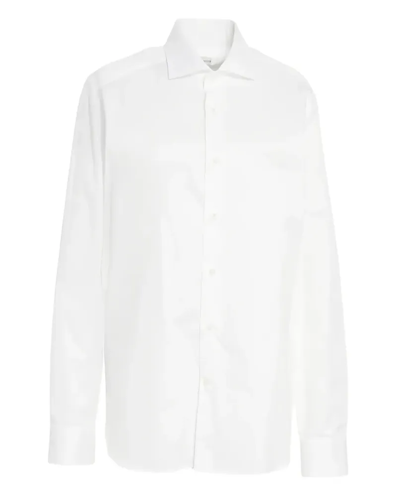 GUGLIELMINOTTI button-cuff shirt - Weiß Weiß