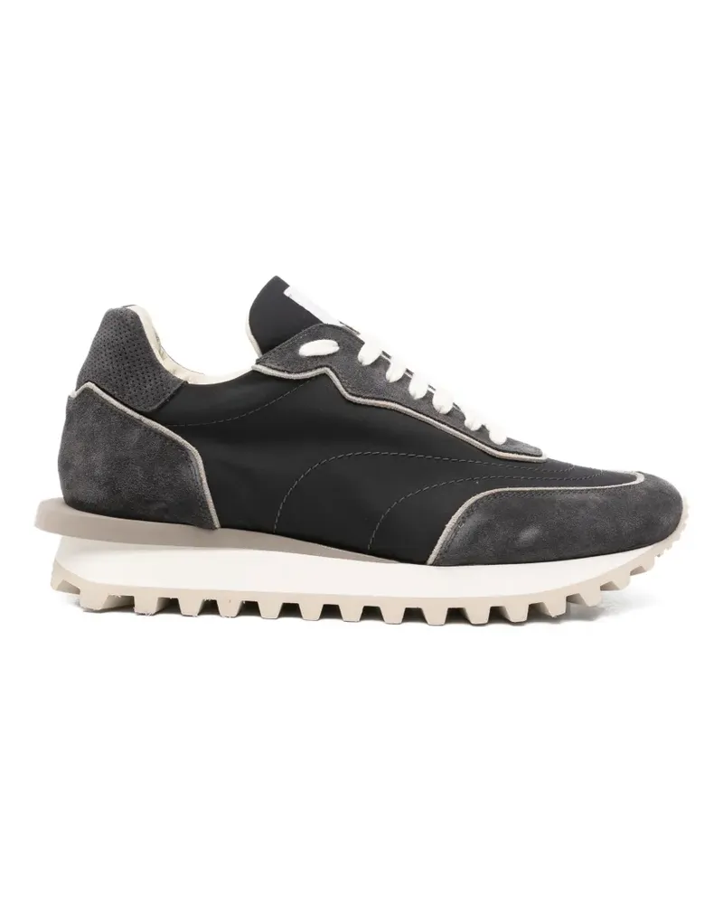 Eleventy Sneakers mit Mesh-Einsätzen - Grau Grau