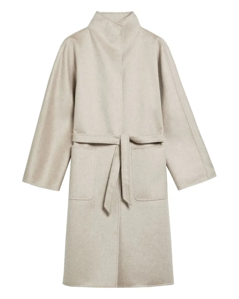 Max Mara Lilia Kaschmirmantel mit Gürtel - Nude Nude