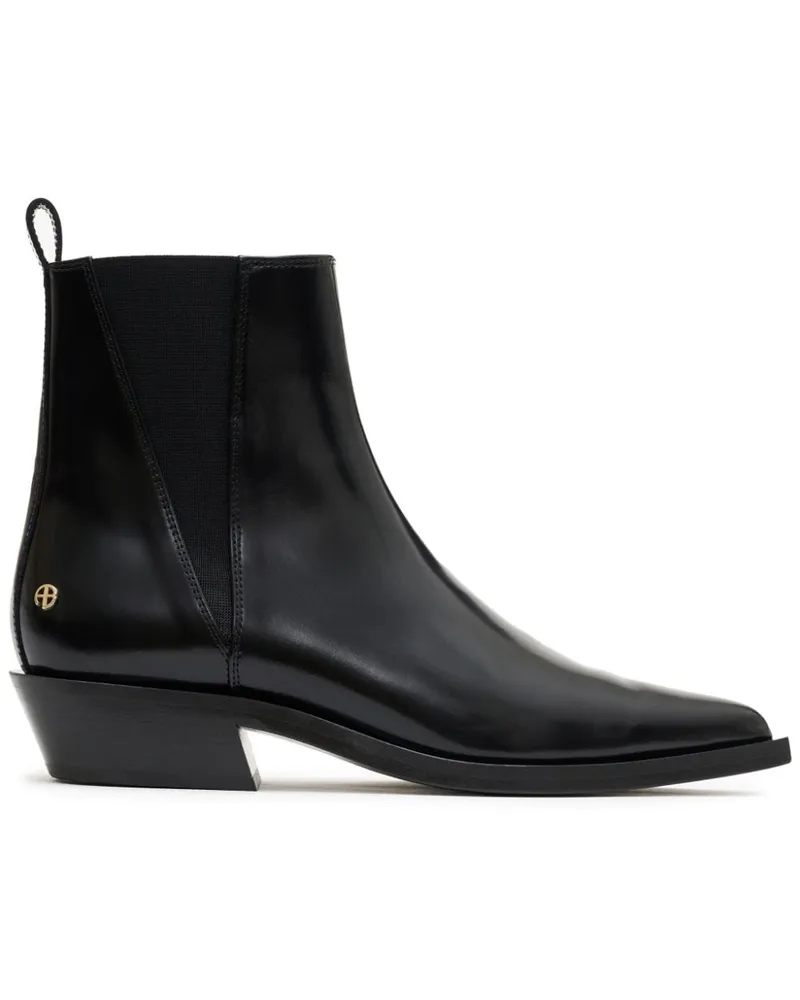 Anine Bing Bekah Stiefel 40mm - Schwarz Schwarz