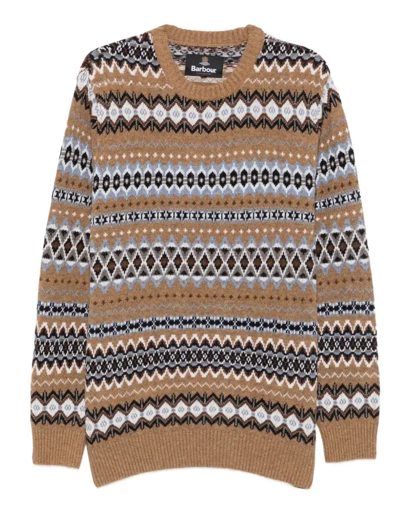 Barbour Fair-Isle sweater - Braun Braun