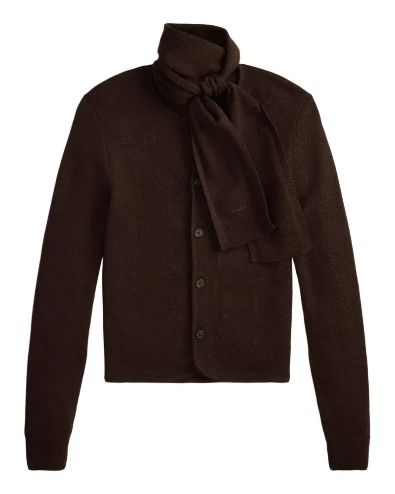 Ralph Lauren Cardigan mit Schleifenverschluss - Braun Braun