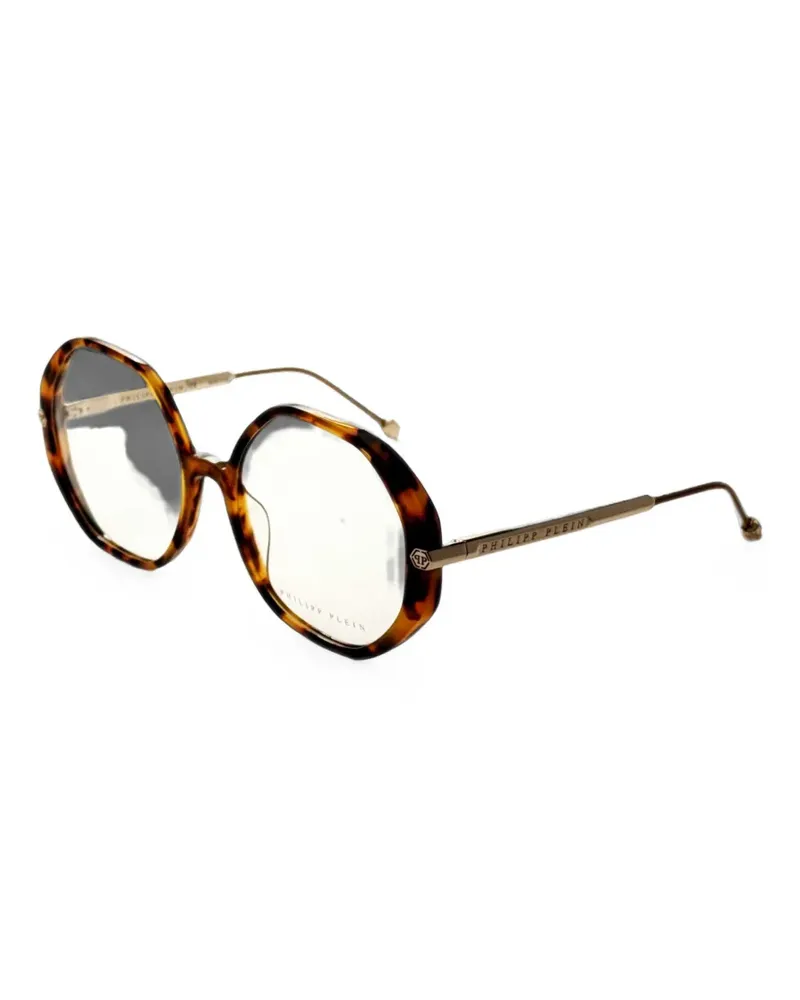 Philipp Plein geometric-frame glasses - Gold Gold