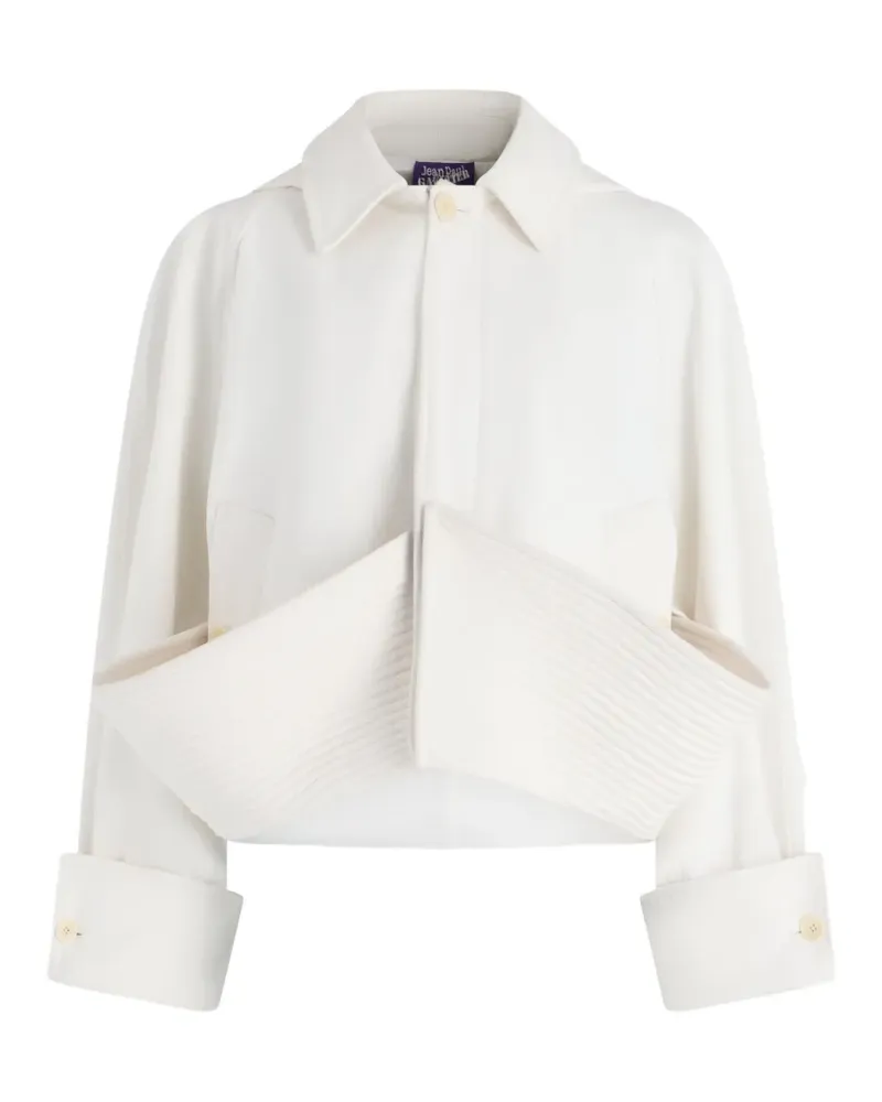 Jean Paul Gaultier Jacke mit langen Ärmeln - Weiß Weiß