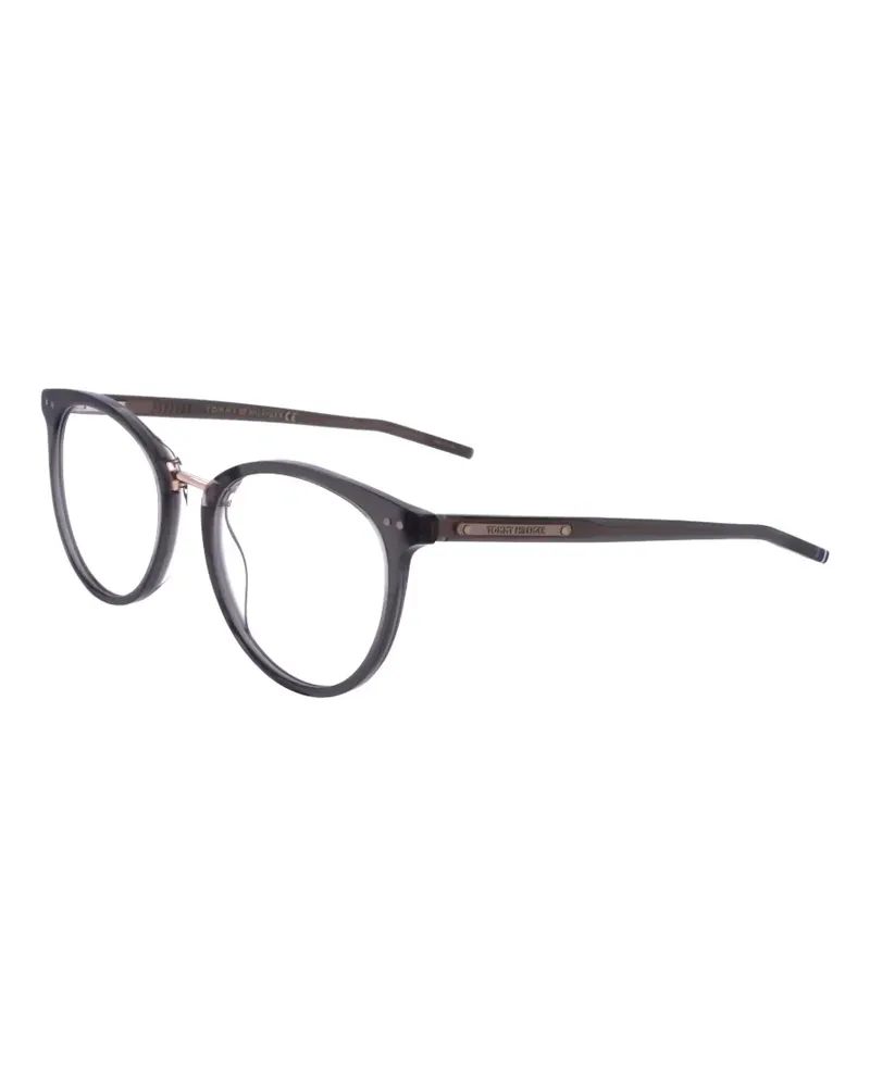 Tommy Hilfiger Brille mit rundem Gestell - Grau Grau